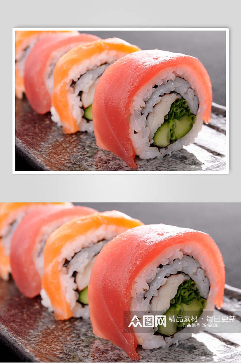 刺身寿司美食图片素材