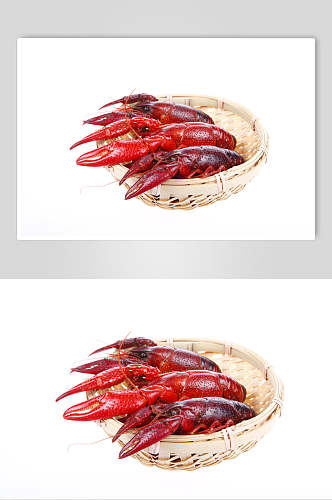 招牌美味小龙虾食品图片