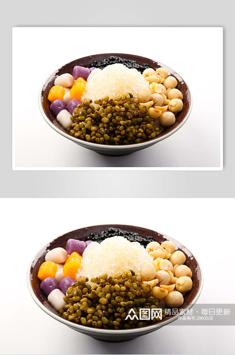 新鲜芋圆甜品食品图片素材