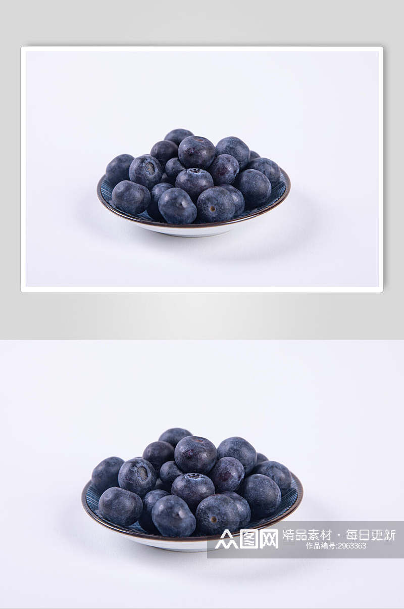 蓝莓新鲜蓝莓图片素材