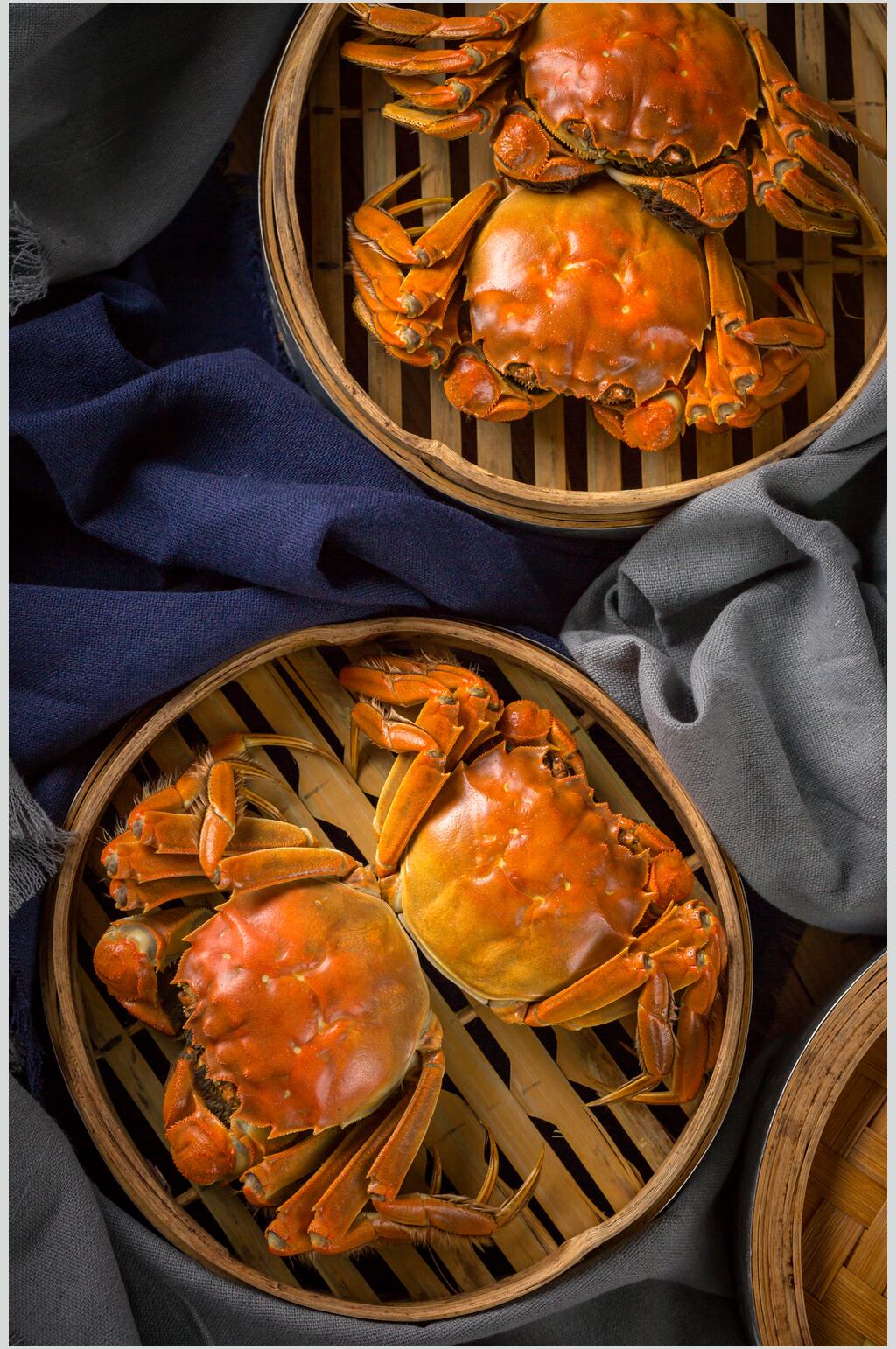 精品螃蟹大闸蟹美食图片素材