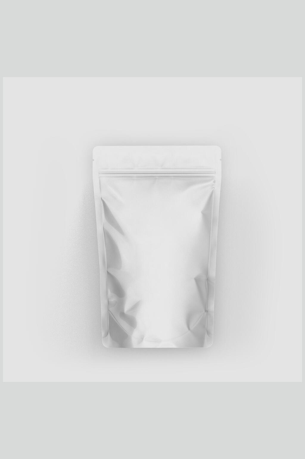 食品零食白色牛皮纸包装袋样机素材