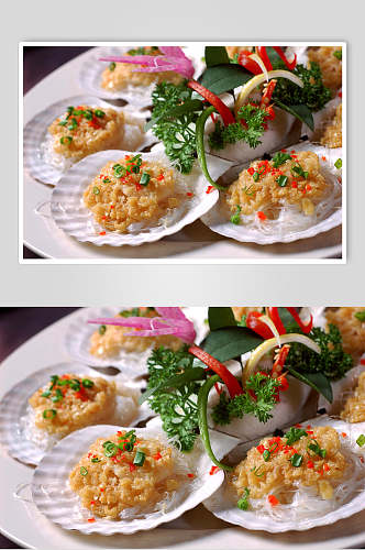 扇贝海鲜生鲜餐饮食物图片