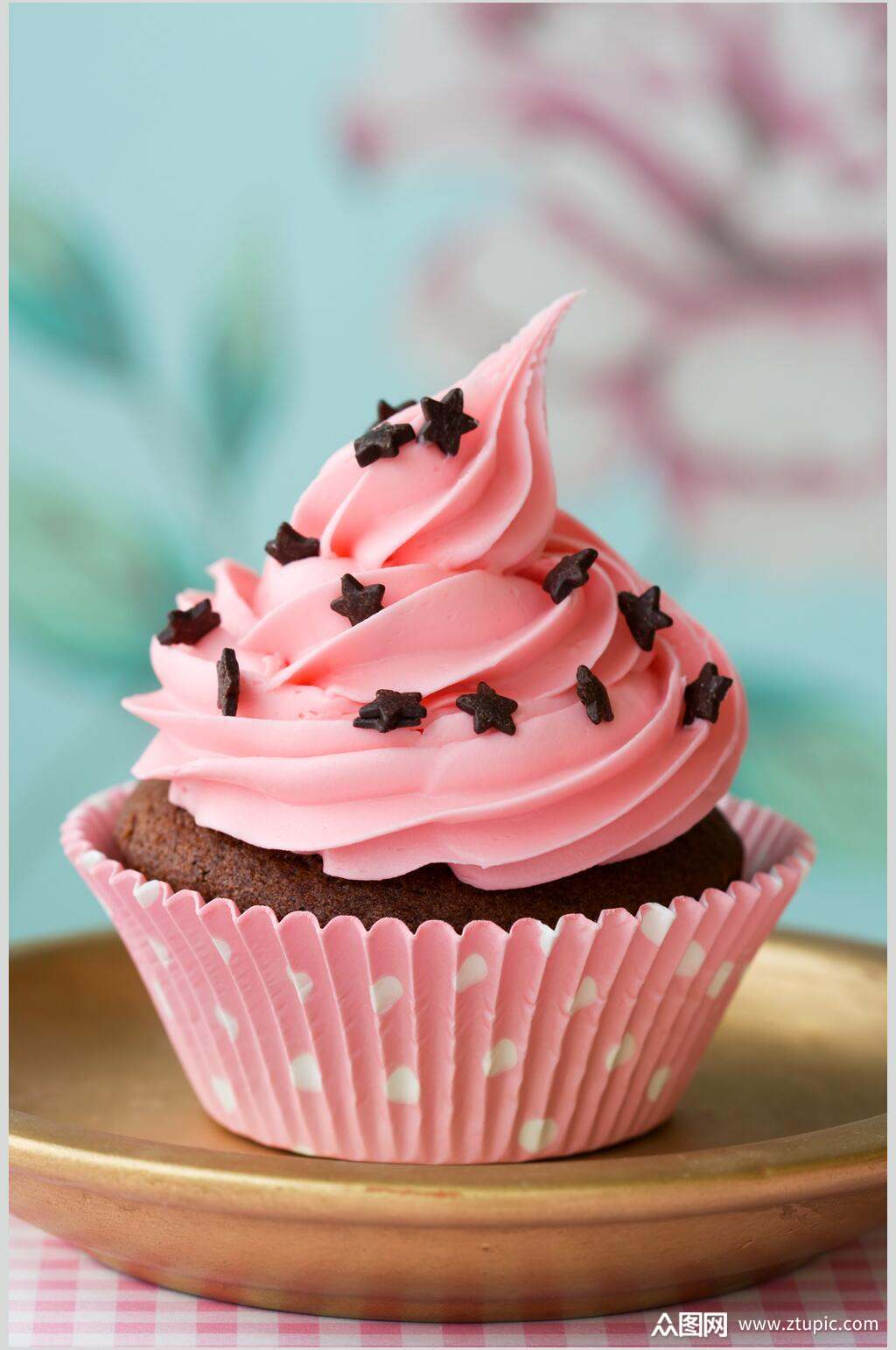 奶油甜品蛋糕摄影图片模板下载-编号2959347-众图网