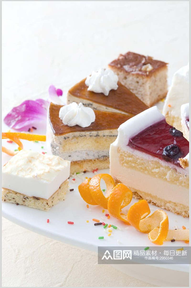 蛋糕糖果糕点冰品高清图片素材