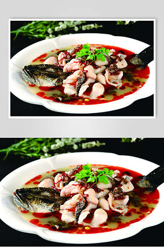 香辣美味酸菜鱼餐饮食品图片