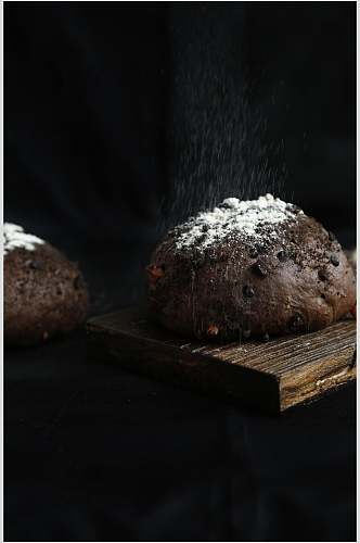 巧克力美食面包素材图片
