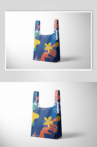 个性创意尼龙环保袋塑料袋样机