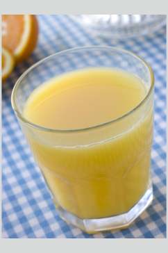 橙汁美式甜点高清图片