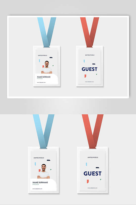 中性大气文创品牌logo标志应用样机