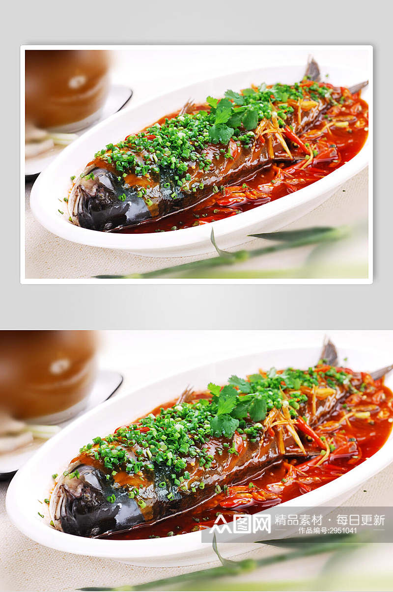 香浓美味鱼海鲜生鲜餐饮食品图片素材