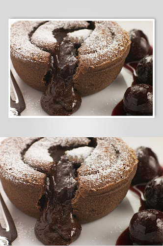 巧克力面包甜品糕点食物高清图片