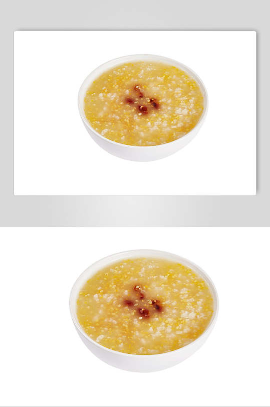 南瓜粥店食物摄影图