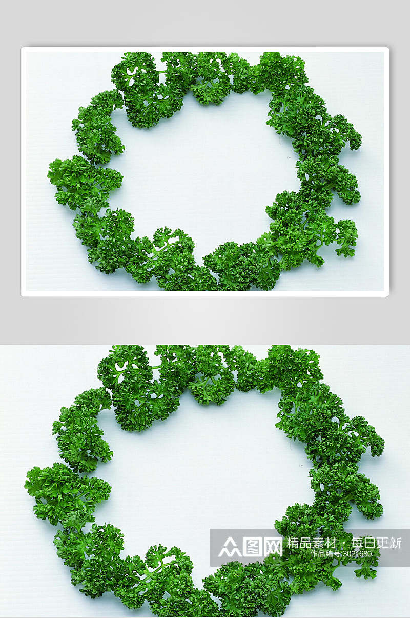 创意绿色蔬菜水果食物图片素材