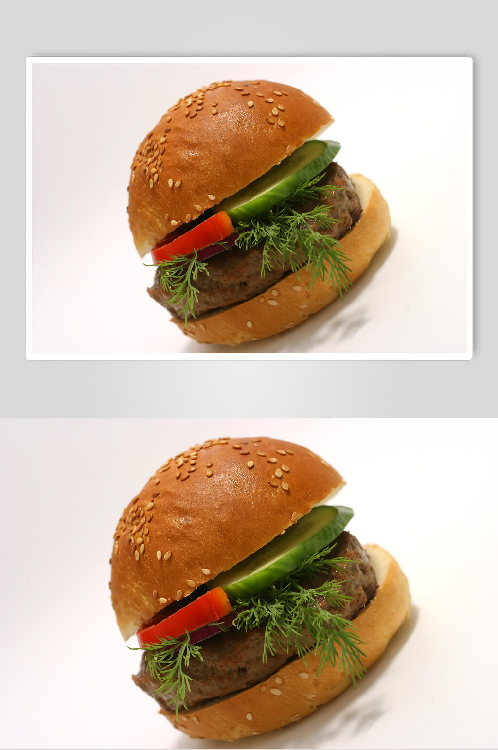 轻尚精湛美食汉堡图片模板下载-编号3068836-众图网