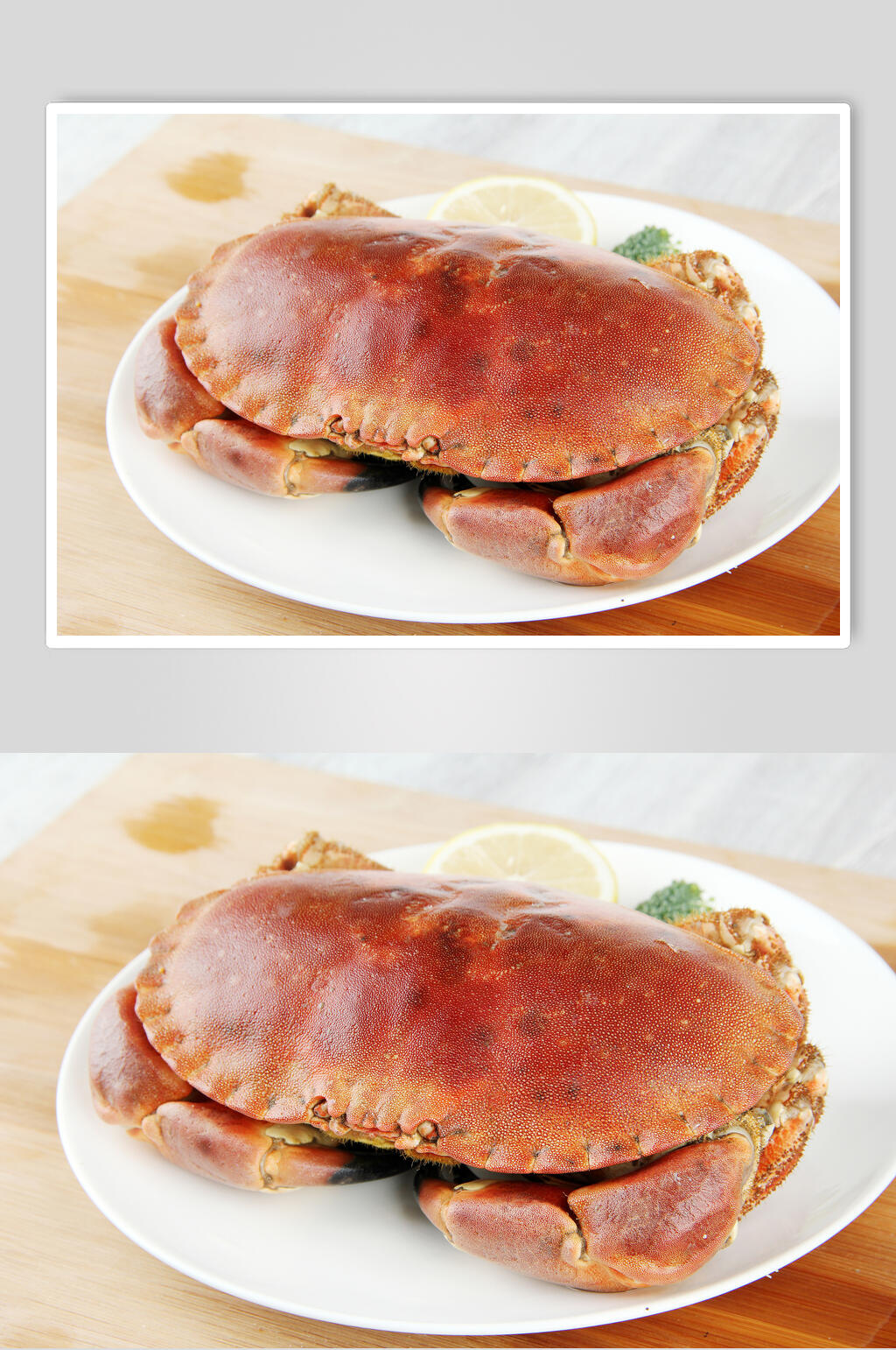 精品海鲜美食面包蟹摄影图素材