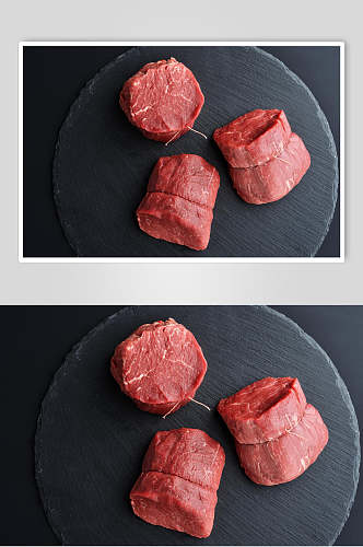 简约猪肉肉类图片