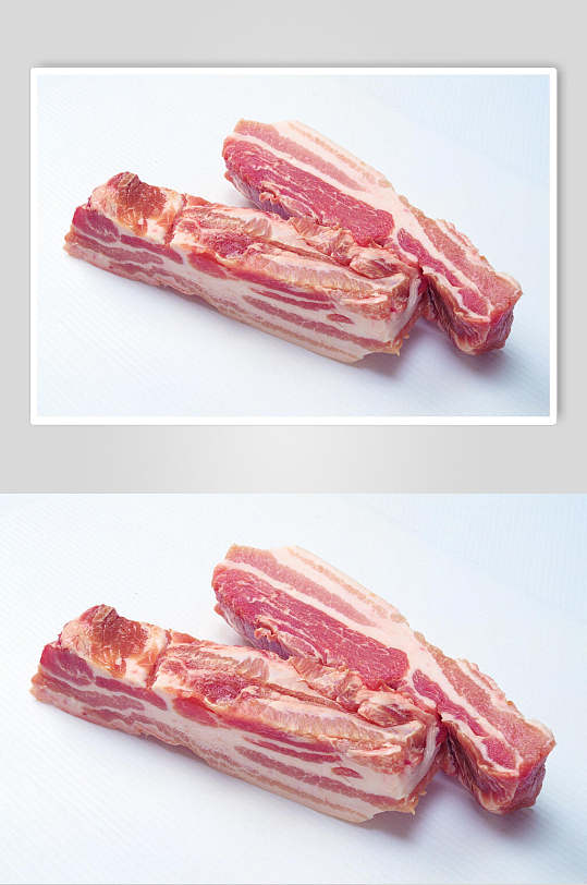 鲜香猪肉肉类餐饮美食摄影图