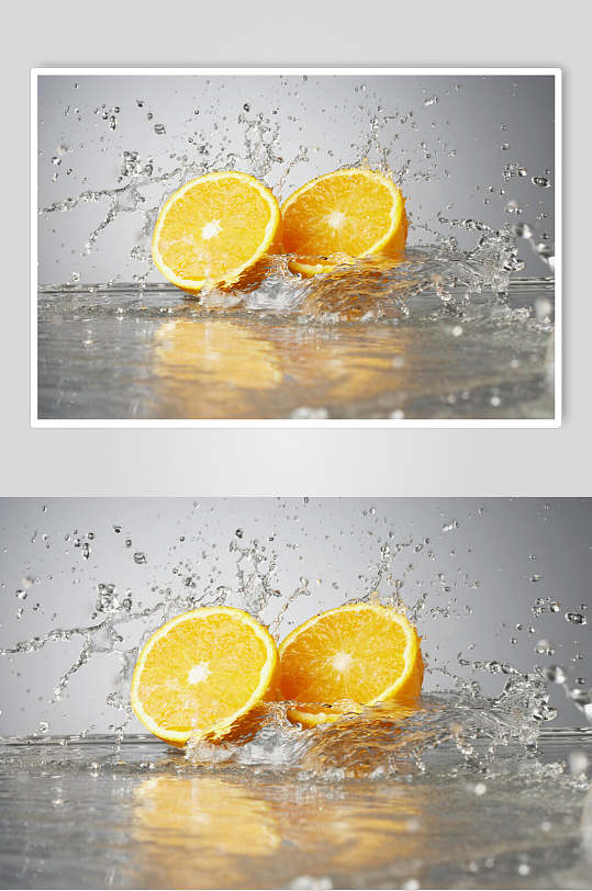 新鲜橙子蔬菜水果食品摄影图片