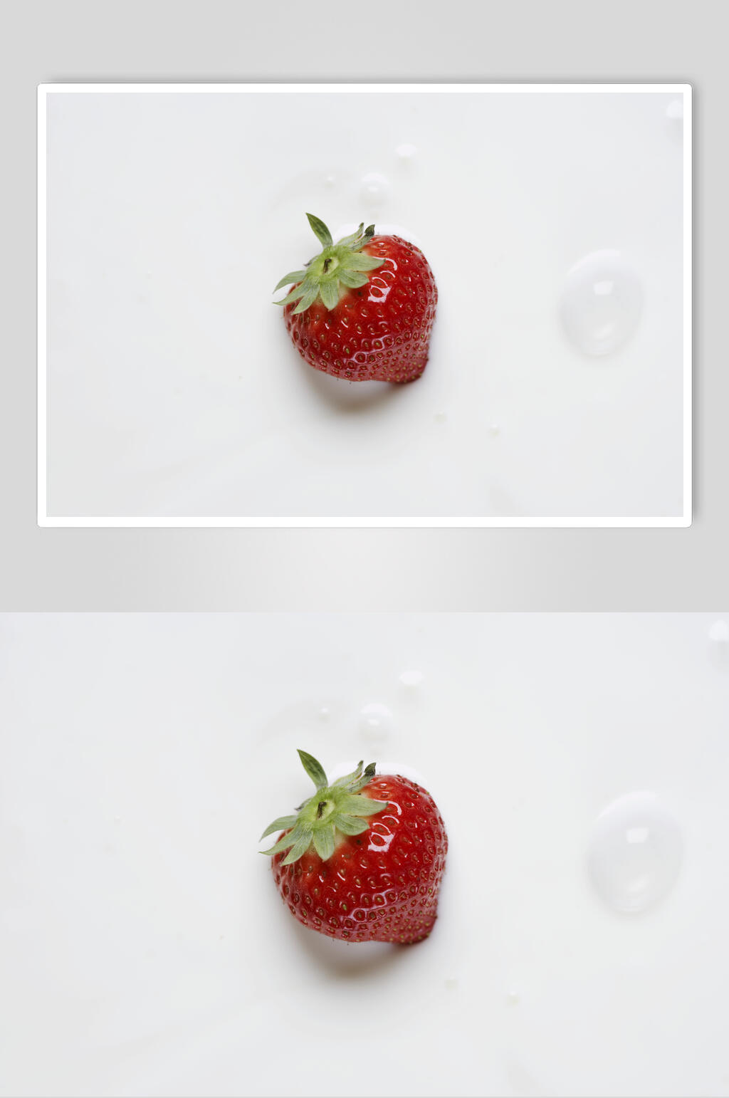 新鲜草莓蔬菜水果食品摄影图片素材
