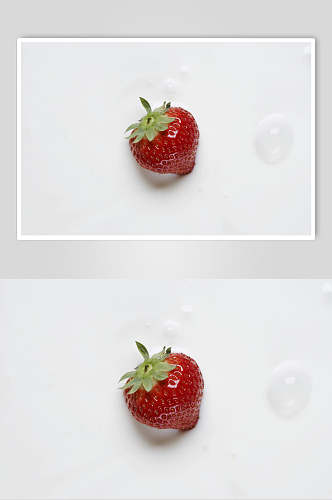 新鲜草莓蔬菜水果食品摄影图片