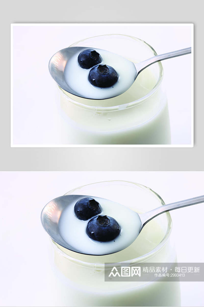 蓝莓健康食材摄影图素材