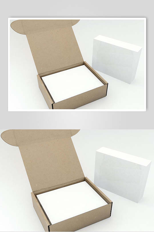 硬纸盒纸箱包装样机