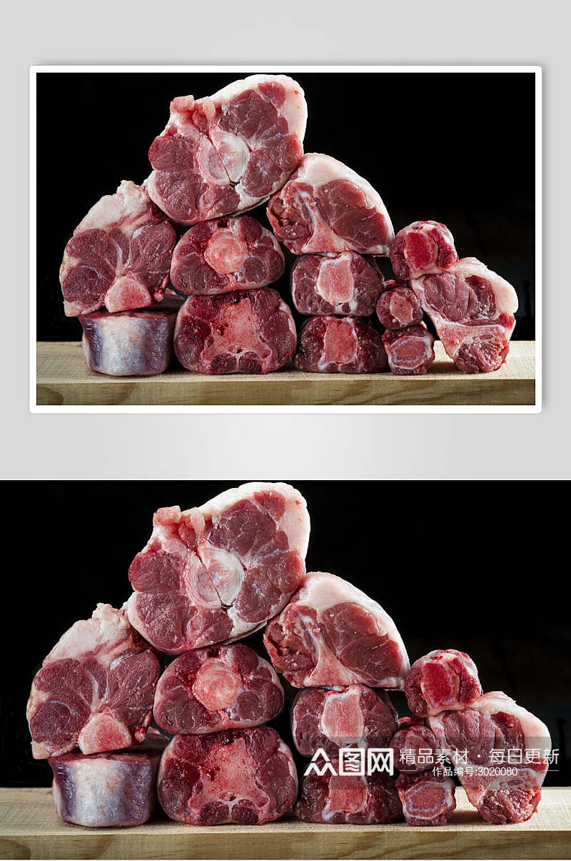 招牌排骨猪肉肉类餐饮美食图片素材