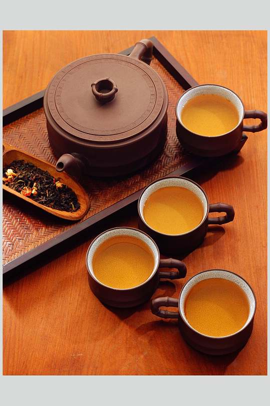 茶艺茶文化茶水摄影图