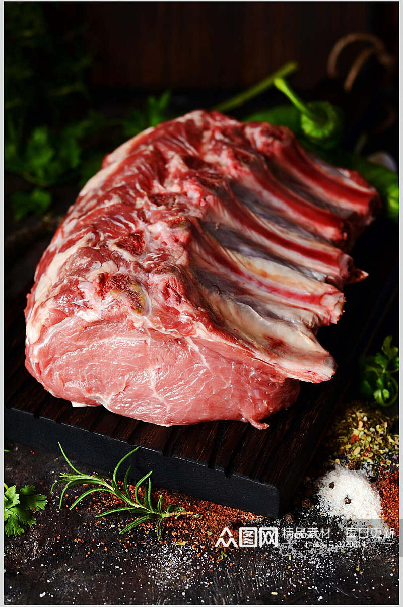 招牌猪肉肉类餐饮图片素材