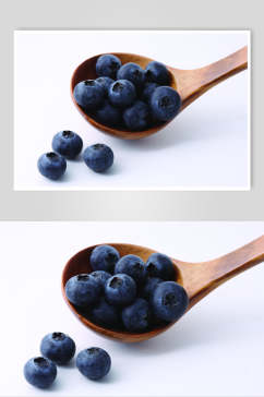 精选蓝莓健康食材摄影图