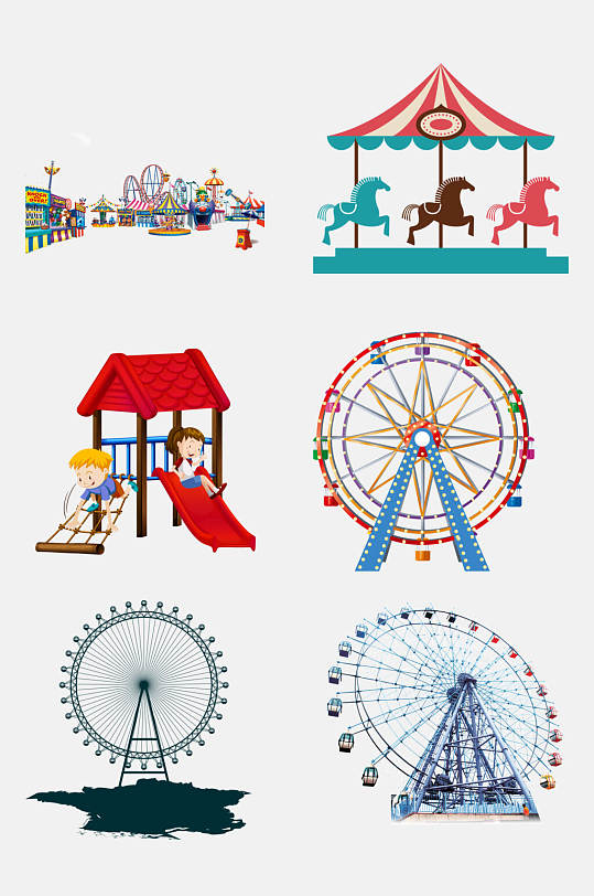 时尚游乐场图片-时尚游乐场素材下载-众图网