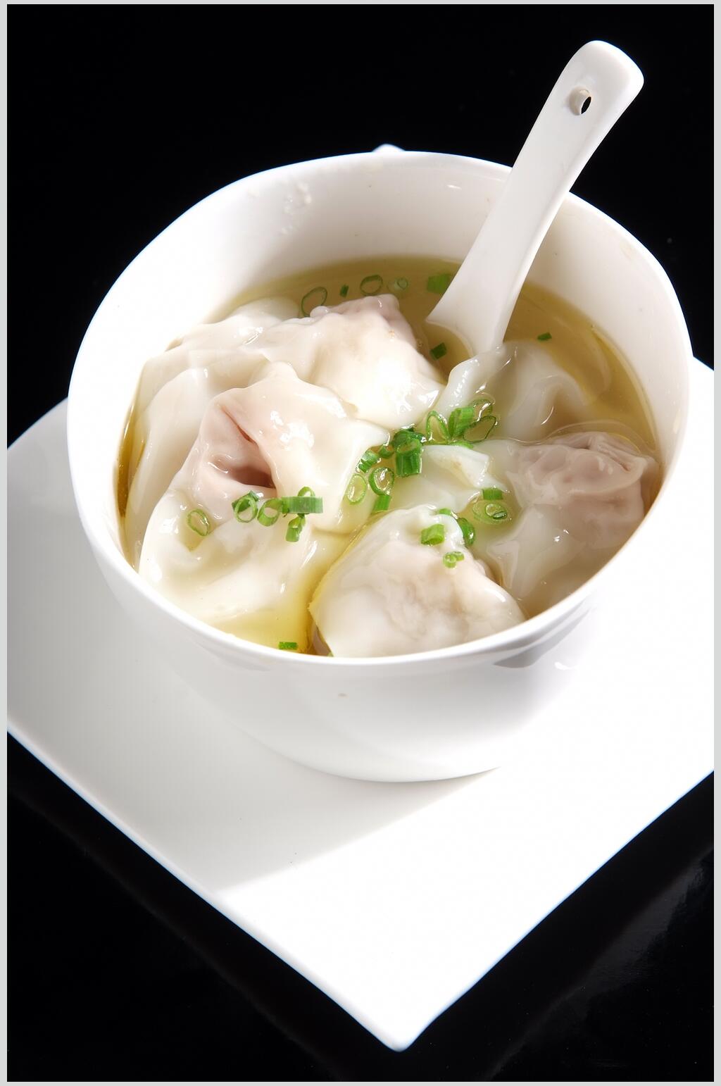 鸡汤抄手碗图片素材