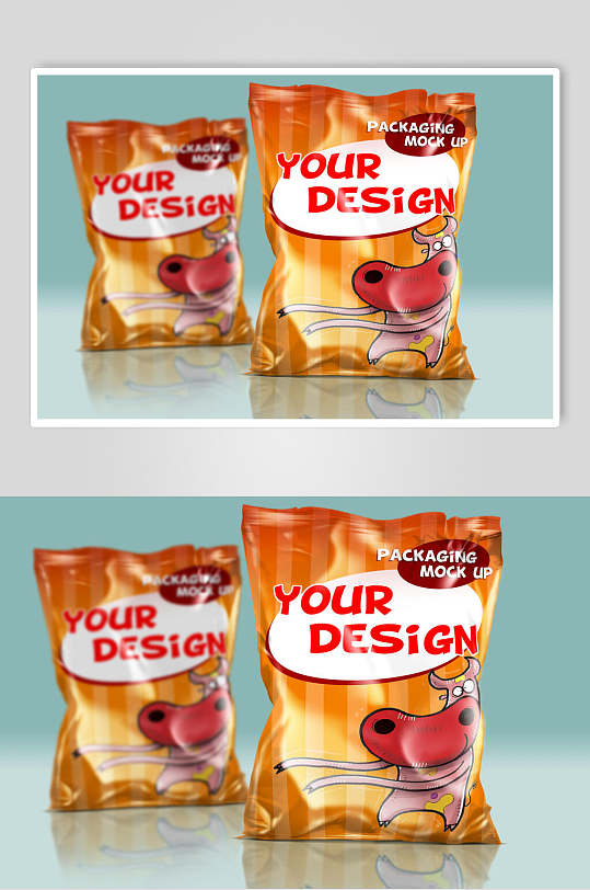 牛年包装袋图片-牛年包装袋设计素材-牛年包装袋模板下载-众图网