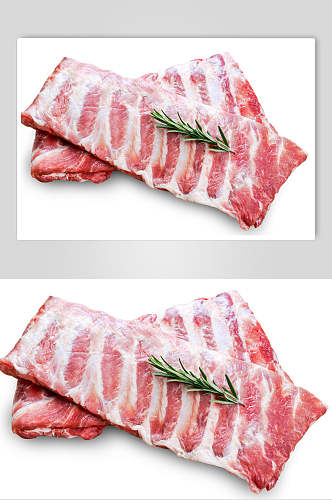 精排骨猪肉肉类食品图片