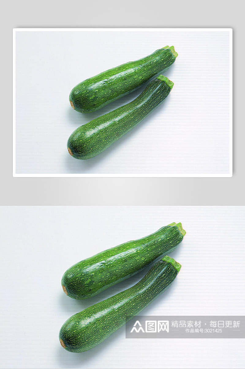 嫩南瓜食品蔬菜水果图片素材