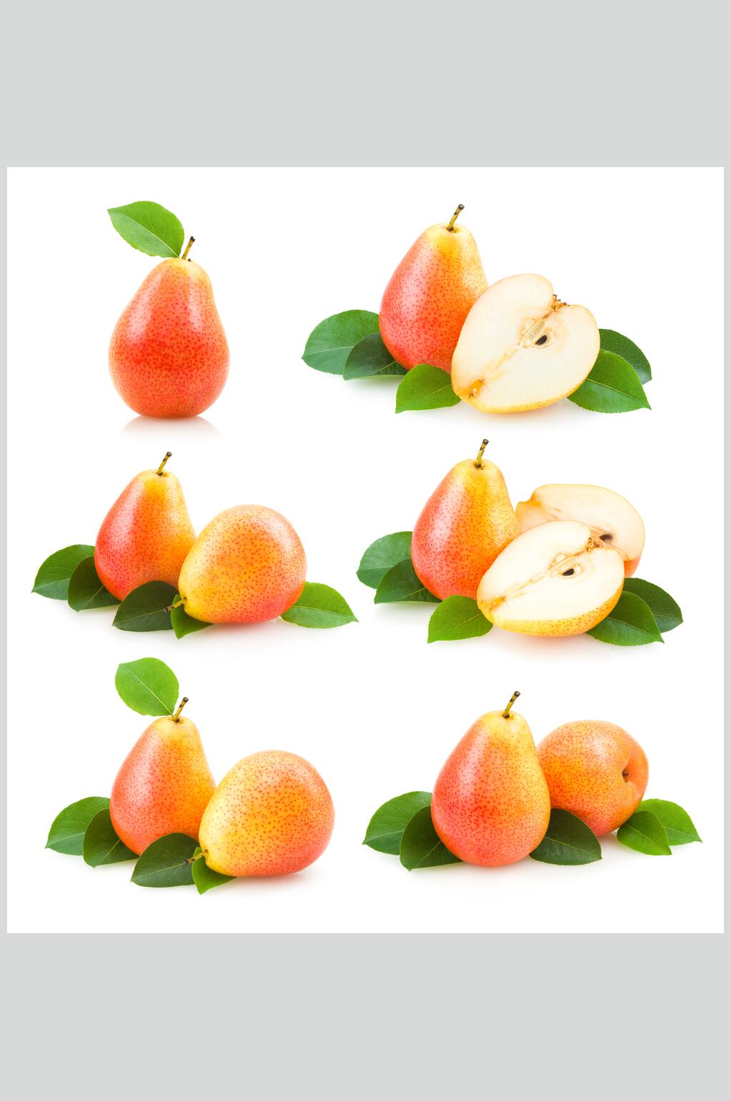 香梨蔬菜水果食物高清图片素材
