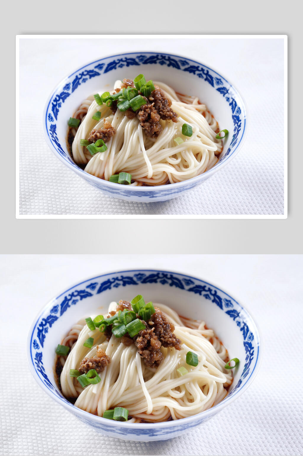 小吃素椒杂酱面图片素材