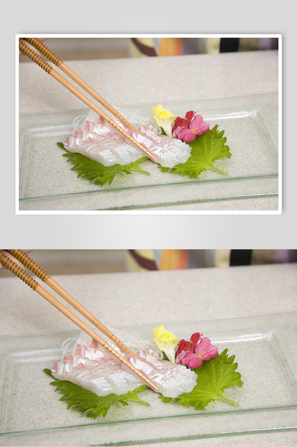 清新鱼片厨房厨具美食料理图片素材