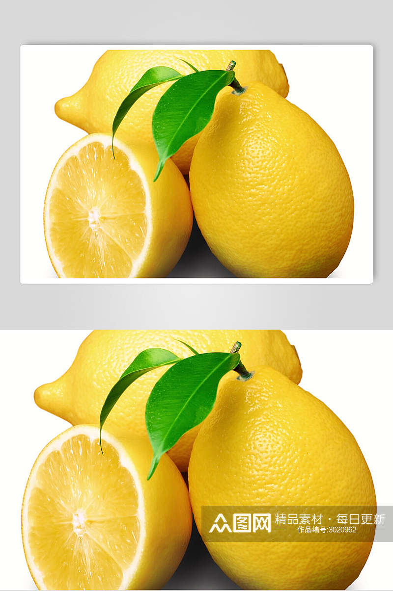 柠檬果汁饮料摄影图素材