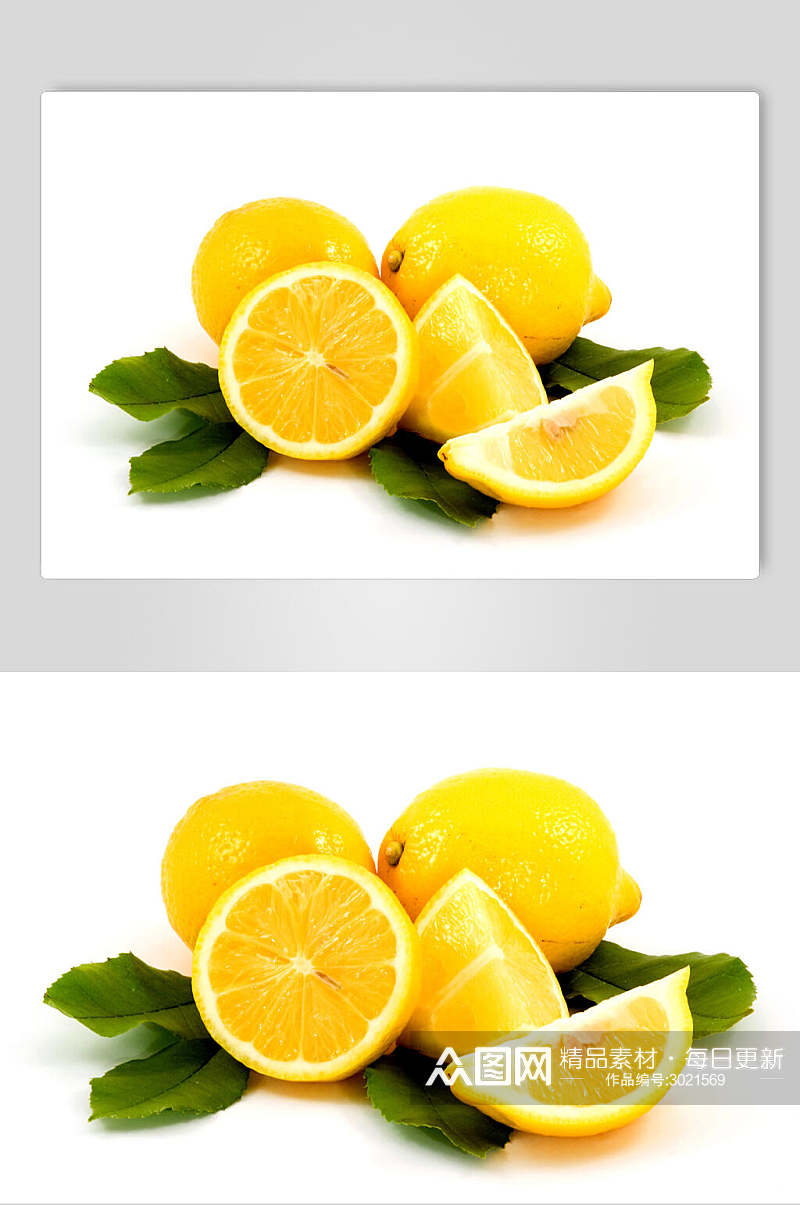 柠檬蔬菜水果食品摄影图片素材