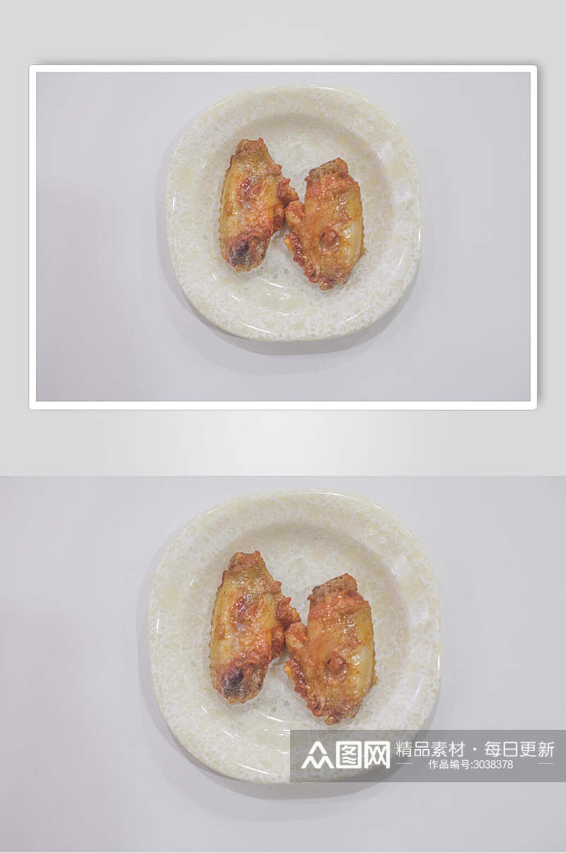 鸡翅粥店食物摄影图素材