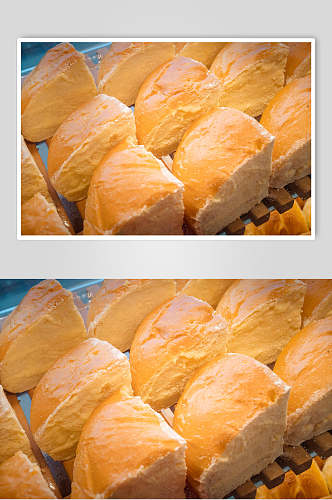 金黄美味美食烘焙面包摄影图片