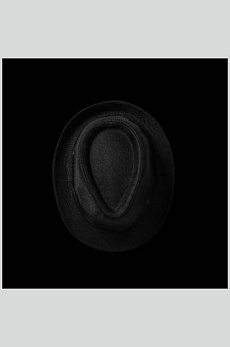 黑色帽子白膜贴图样机