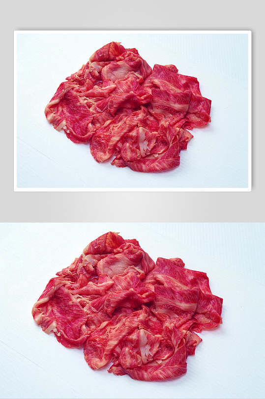 肉片猪肉肉类食品摄影图