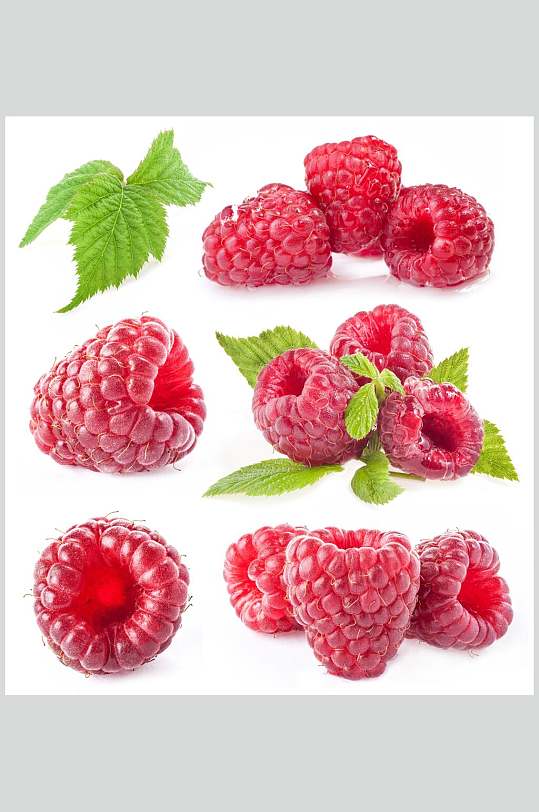 美味树莓蔬菜水果图片
