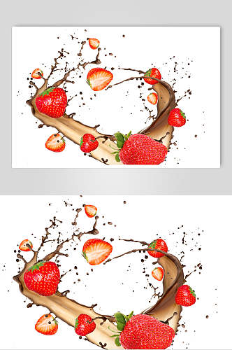 创意草莓美食蔬菜水果食物图片