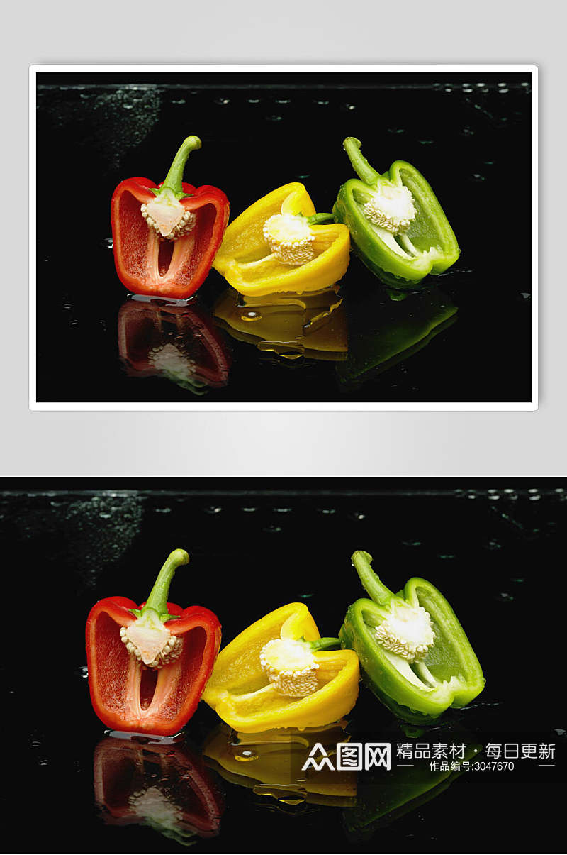 青椒蔬菜水果图片素材
