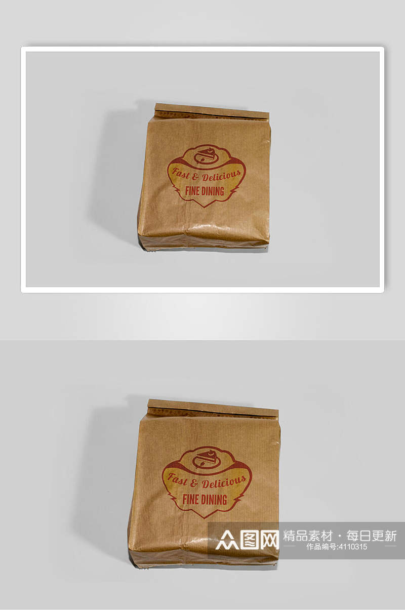 经典食品零食包装样机素材