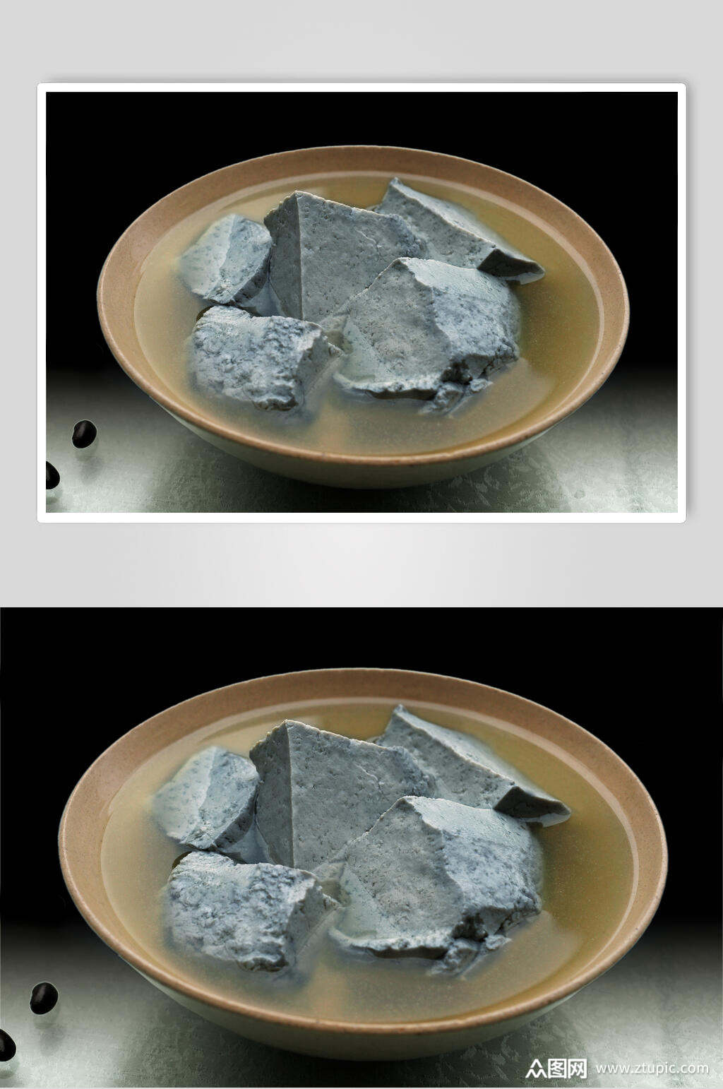 黑豆花食品摄影图片素材